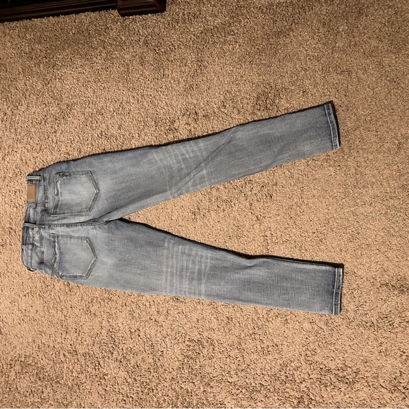 Buckle High Rise Women Jeans - Light Blue - Picture 3 of 4